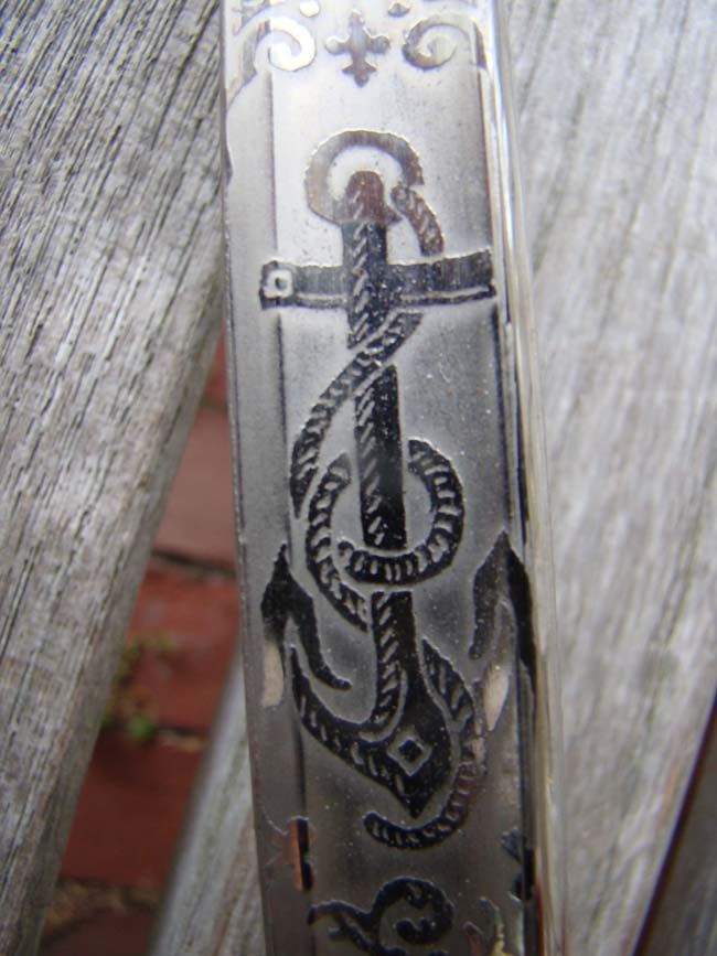 A near 'Mint' condition U.S. Model 1852 Naval Officers' Dress Sword with Scabbard circa 1890 — image 6